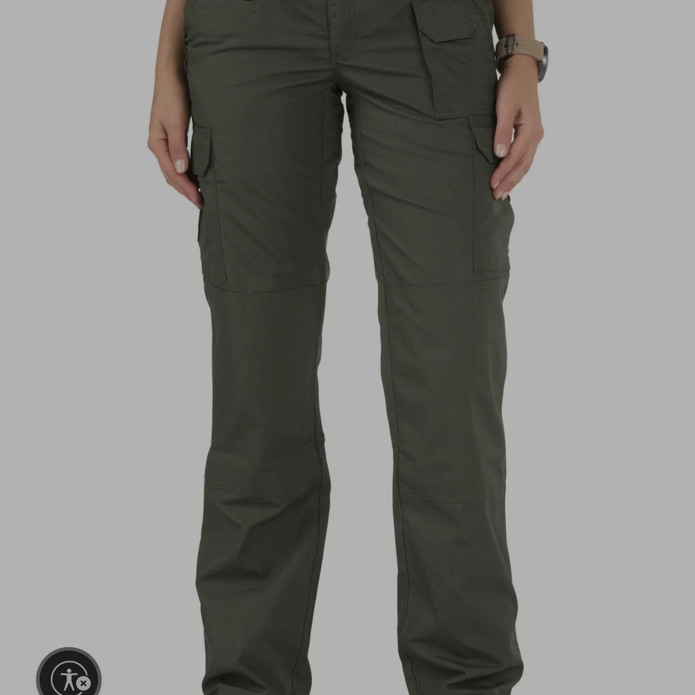 5.11 Tactical Women's TDU Green TacLite Pants